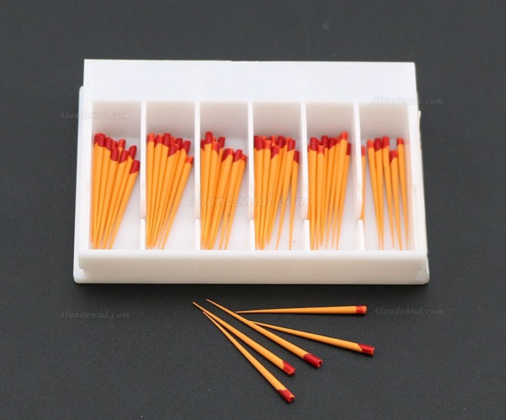 1Pack/60Pcs Dental Gutta Percha Points Tips F2 For Dentsply Maillefer Protaper